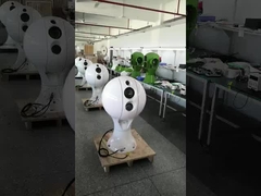 Aging test of the three spectral spherical photoelectric turntable