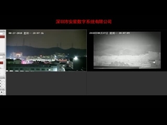 The practical application recording of the tri spectral heavy-duty pan tilt camera by Aithink